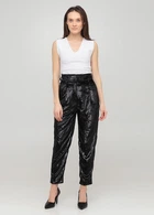 Брюки H&M 34 Черный 0588156_без пояса_06