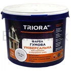 Фарба гумова TRIORA акрилова 12 кг RAL 7046 334 сіра