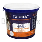 Фарба гумова TRIORA акрилова 6 кг 10 біла