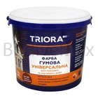 Фарба гумова TRIORA акрилова 6 кг RAL 3009 40 червоно-коричнева