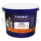 Фарба гумова TRIORA акрилова 3,5 кг RAL 3009 40 червоно-коричнева