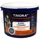 Фарба гумова TRIORA акрилова 12 кг RAL 7024 788 графіт