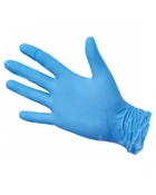 Рукавички сині Nitrylex Protect Blue PF нітрилові неопудрені XL - зображення 2