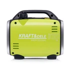 Инверторный бензиновый генератор Kraft&Dele KD683, мощность 1.3 кВт, портативный бензогенератор инверторный однофазный с 4.1 ч работы для обеспечения электроэнергии