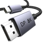 Кабель відео Ugreen Mini DisplayPort 1.4 8K@60 Гц, 4K@240 Гц, 2K@240 Гц HDR 32.4 Гбіт/с 1.5 м Grey (DP122)
