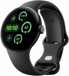 Смарт-часы Google Pixel Watch 3 45 mm Wi-Fi Matte Black Aluminum Case/Obsidian Active Band