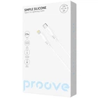 Кабель Proove Simple Silicone Type-C to Lightning 27W (1m) white