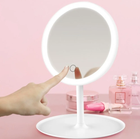 Косметическое зеркало с LED подсветкой С яркой лед подсветкой, встроенным аккумулятором, белое