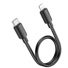 Кабель Hoco X96 Hyper 27W Type-C to Lightning Black 0.25m 72107