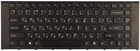 Клавіатура для ноутбука Sony Vaio (VPC-EA) Black, (Black Frame) RU