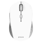 Беспроводная игровая мышь Proove Sweeper ВТ5.0, 2.4G, 6 кнопок, 1600DPI, безшумная white