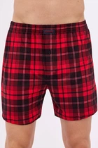Семейные трусы Cornette 58(4XL) Красно-чёрный~295 (105596)