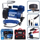 Автомобільний компрессор Vitol 150psi 23Amp 50л шланг 5,0м.