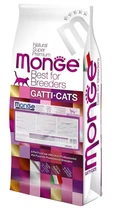 Корм Monge Cat Sterilized для котов всех пород со вкусом курицы и лосося