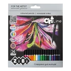 Олівці кольорові ZiBi ART Line круглі 24 кольори (ZB.2434)
