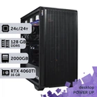 Рабочая станция PowerUp Desktop #591 Core Ultra 9 285K / 128 GB / SSD 2TB / GeForce RTX 4060Ti 16GB специализированная вычислительная графическая система для архитекторов и инженеров