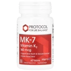 Вітамін K Protocol for Life Balance MK-7 Vitamin K2 160 mcg 60 Tabs