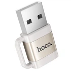 Перехідник Hoco UA31D OTG USB male to Type-C female USB2.0 Gray