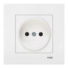Розетка без заземления Viko Karre белая