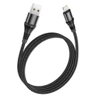 Кабель для зарядки и передачи данных HOCO X50 Lightning 2.4A 1 м для iPhone черный
