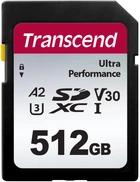 Карта памяти Transcend Ultra Performance 340S SDXC 512GB UHS-I U3 V30 (TS512GSDC340S)