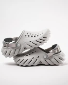 Мужские кроксы сабо Crocs Echo Clog 207937-1FT 45-46 (11M) 29 см Atmosphere серые (12130036)