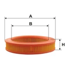 Повітряний фільтр WIX FILTERS WA6423 024923603, 025323603, 04186167