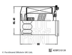 Фильтр масла трансмиссионного Tesla Model 3 17- (выр-во Blue Print) Blue Print (ADBP210139)