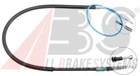 Трос ручного гальма SKODA OCTAVIA, VW GOLF (вир-во ABS) A.B.S. (K13626)