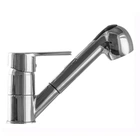 Смеситель для кухни Globus Lux QUEENSLAND GLQU-0107 с вытяжной лейкой
