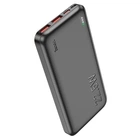 УМБ HOCO Astute fully compatible power bank J101 10000mAh |2USB/1Type-C, 20W/3A, PD/QC| Black