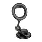 Тримач HOCO View folding magnetic ring Car holder (center console) H77 black
