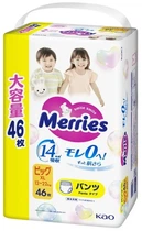Трусики-подгузники размер XL, 12-22 кг, 46 шт - Merries 46шт (1477012-37908387)