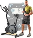 Велотренажер Hop-Sport HS-2080 Spark черно-золотистый. Магнитный, 8 уровней, до 120 кг, для дома, кардио