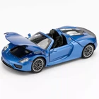 Іграшка Машинка Металева Porsche 918 Spyder Іграшкова Модель 1:24