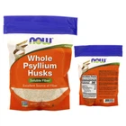Натуральна добавка Now Foods Whole Psyllium Husks лушпиння насіння подорожника