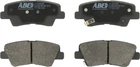 Комплект гальмівних колодок ABE задніх HYUNDAI ACCENT IV, ACCENT V, ELANTRA V, ELANTRA VI, GETZ, GRANDEUR, I10 II, I10 III, I20 ACTIVE, I20 II, I30, I40 I, I40 I CW, IONIQ, KONA 1.0-Electric 09.99- (C20314ABE)