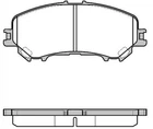 Колодки гальмівні REMSA 1318.22 Renault Kadjar; Nissan Qashqai D1M604BA0A, D10604EA0A, D10604CA0A