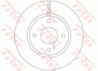 Диск гальмівний передній Fiesta/KA 08- 1.0-1.6, TRW (DF6399)