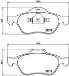 Тормозные колодки BREMBO P68048 Renault Megane, Scenic, Clio 7711130086, 7701210127, 7701209670