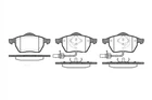 Колодки гальмівні ROADHOUSE 239022 Audi A6, A4, Allroad; Volkswagen Passat; Seat Exeo; Skoda Superb 4B0698151, 4B0698151A, 4B0698151AB