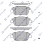 Тормозные колодки Hi-Q (SANGSIN) SP1398 KIA Optima; Hyundai Sonata 58101TA50, 581014UA00, 581013VA60