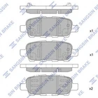 Гальмівні колодки Hi-Q (Sangsin) SP1250 Infiniti M, QX, G, Q, EX, FX; Nissan X-Trail, Juke, Pathfinder, Teana, Murano, Tiida, Qashqai; Renault Kaleos; Suzuki Grand Vitara D40603JY0A, J3611044, D4M609N00B