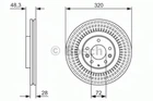 ДИСК тормозной передний BOSCH 0 986 479 795 Bosch (0986479795)