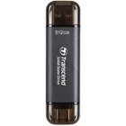 Зовнішній накопичувач SSD, 512Gb, Transcend ESD310, Black (TS512GESD310C)