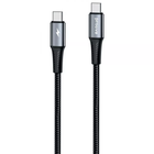 Кабель для зарядки Proove WireX Pro, Type-C to Type-C, 100W, длина 1,5 м, Черный (CCWX11002201)