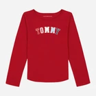 Подростковый лонгслив для девочки Tommy Hilfiger 606190406 140 см Красный (1159839465)