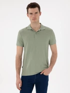 Поло длинное мужское Pierre Cardin G021SZ011-000-2248489(Cagla) XL Оливковое (8683858803591)