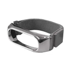 Ремінець для Xiaomi Mi Band 3/4/5/6 Milanese Loop Silver