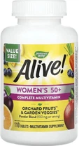 Мультивітаміни для жінок віком від 50 років Nature's Way Women's 50+ Complete, Alive 110 таблеток в упаковці (ARE-575045)